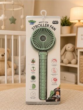 Willow Air Pro Stroller Fan - Mint Green